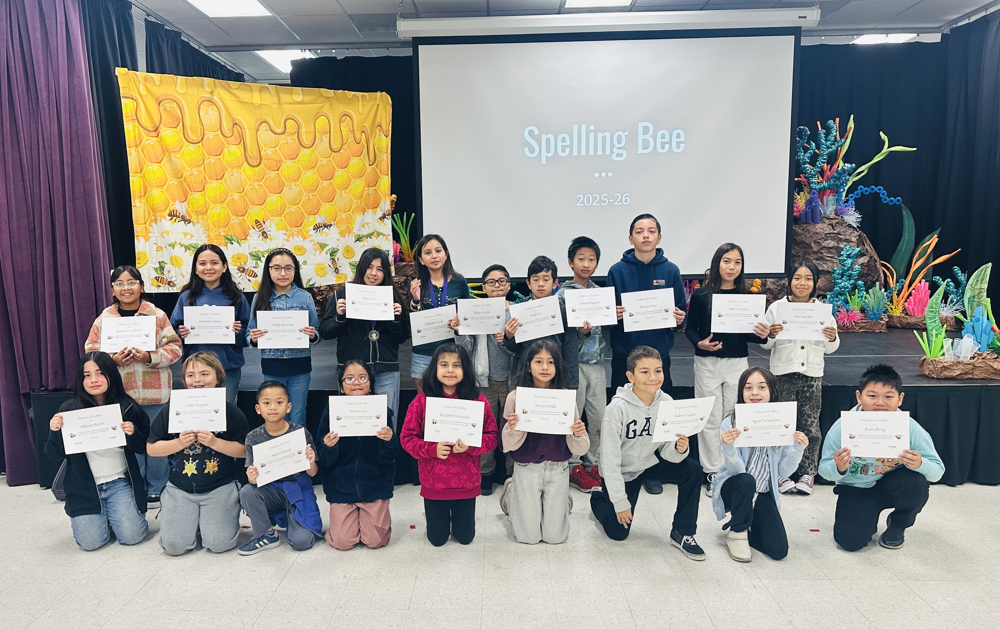 Congratulations to our Spelling Bee participants! 