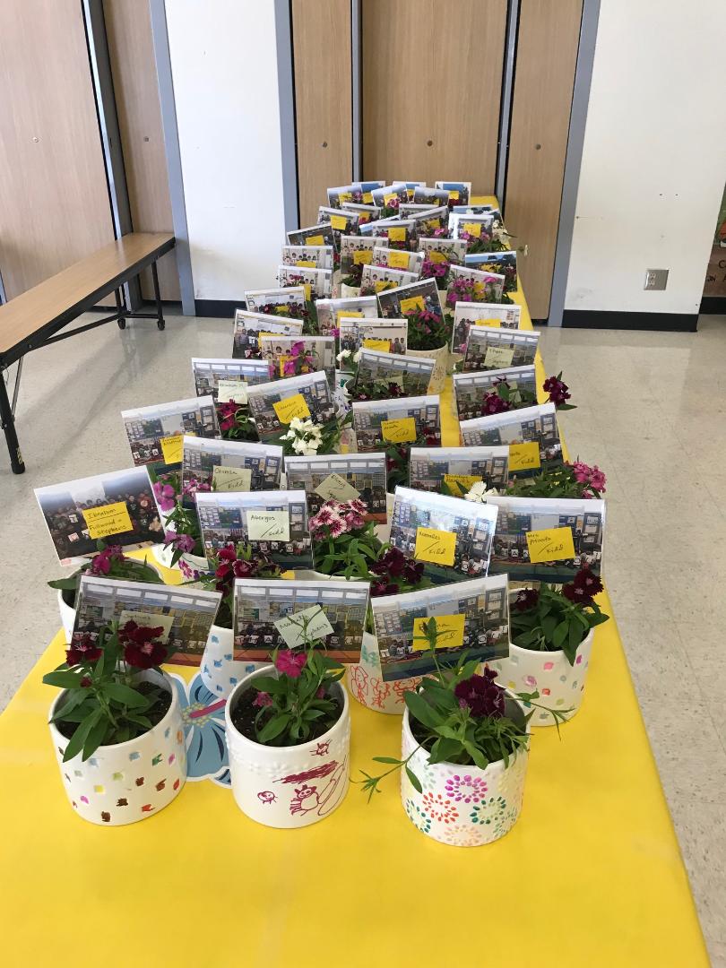 Thank you to our classroom volunteers who bring rays of sunshine to our students! 