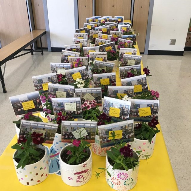 Thank you to our classroom volunteers who bring rays of sunshine to our students! 