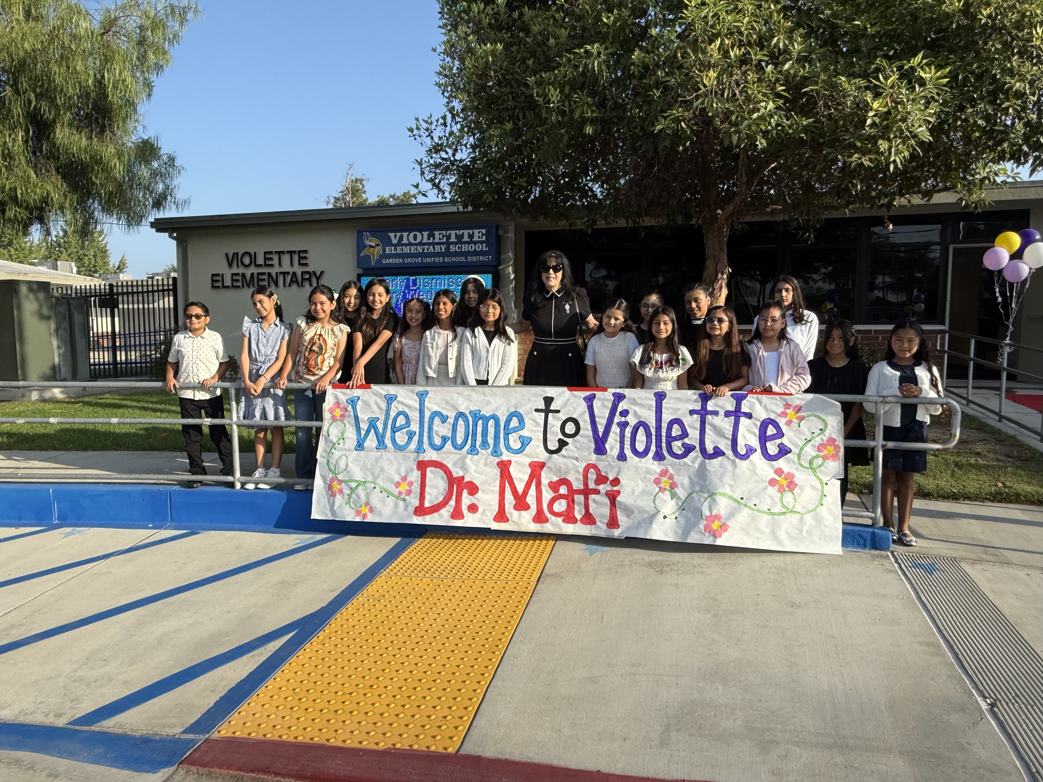 Welcome Dr. Mafi